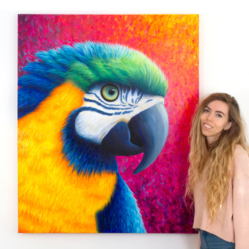 Paradise 100x120cm - Image 5