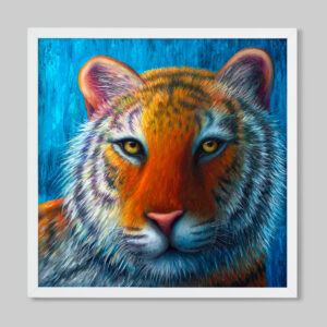 tiger art print