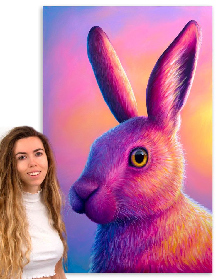 HARE 30"x 48" - Image 2