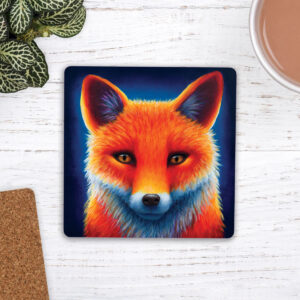 colourful fox coaster