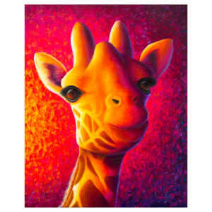 Giraffe 16" x 20"