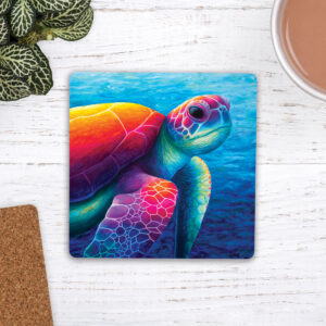 Colourful turtle coaster