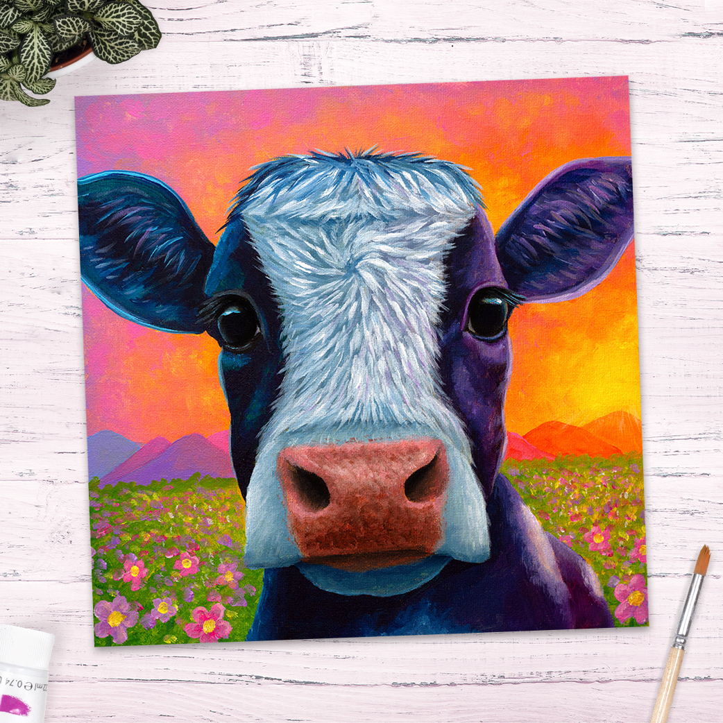 Cow painting
